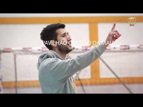 PROMO TAÇA PORTUGAL PLACARD - QUARTOS FINAL -  CASTÊLO DA MAIA GC x AA SÃO MAMEDE | VOLEI TV