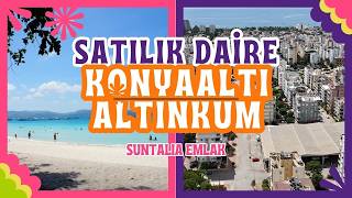 SATILIK DAİRE ANTALYA SAHİLE YAKIN UYGUN FİYATLI 2+1 ARAKAT