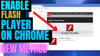 How to Enable Adobe Flash Player on Chrome 2022 | Easy