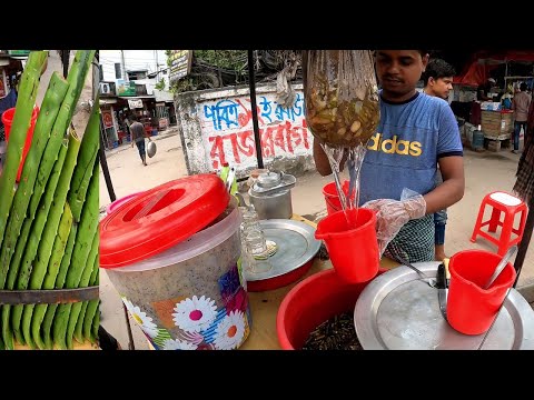 This Man Sells Extremely Healthy Food Aloe Vera Juice!  Immunity Boosting healthy Drinks! #Bdfood
