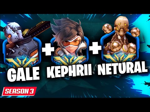 GALE SOLDIER 76 + KEPHRII SYMMETRA + NETURAL ZEN! OVERWATCH 2 TOP 500 SEASON 3