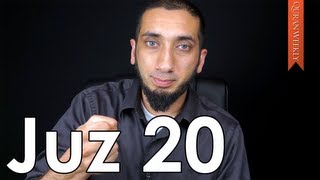 Healing for Emotional Suffering [Juz 20] - Nouman Ali Khan - Quran Weekly