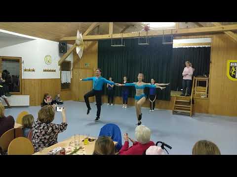 2019.12.01 - Weihnachtsfeier 1. Rock'n'Roll Club Neustadt/Wstr - Rock'n'Roll Wechselshow Zugabe