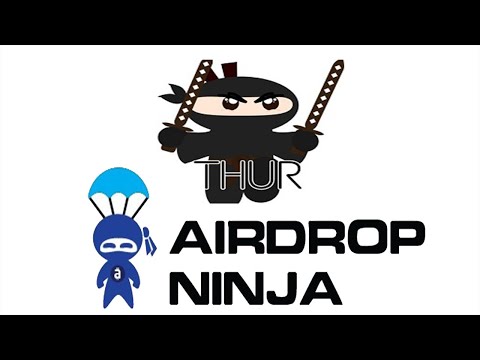 Airdrop Token Deflacionário Thursday Ninja no valor de U$8 Dólares. MUITO TOP !