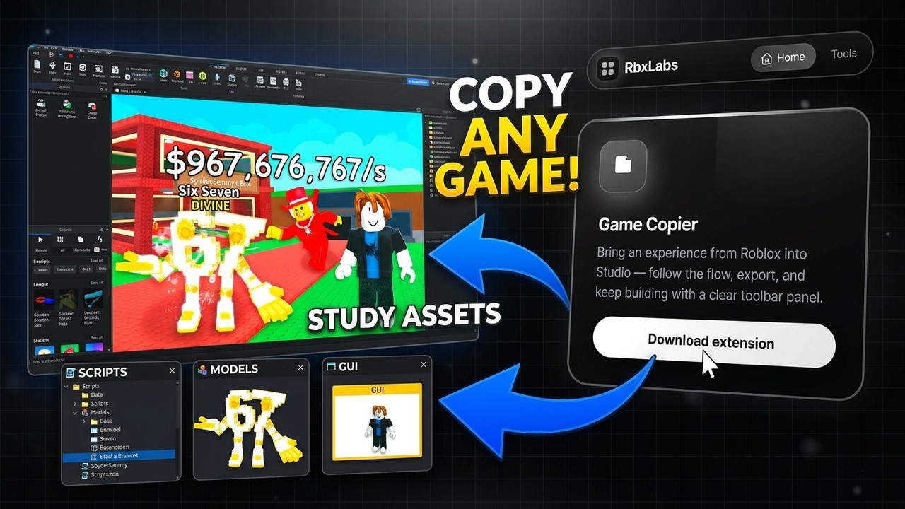 [NEW] Steal a Brainrot UNCOPYLOCKED | How TO Copy ANY Roblox Game