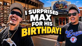 SURPRISING MAX FOR HIS BIRTHDAY! *FUNNY AF*