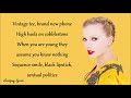 Taylor Swift Cardigan Lyrics von Gatlin Taylor Swift Cardigan Lyrics von Gatlin