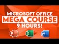 Microsoft Office Tutorial Learn Excel PowerPoint And Word 9 HOUR MS Office Course
