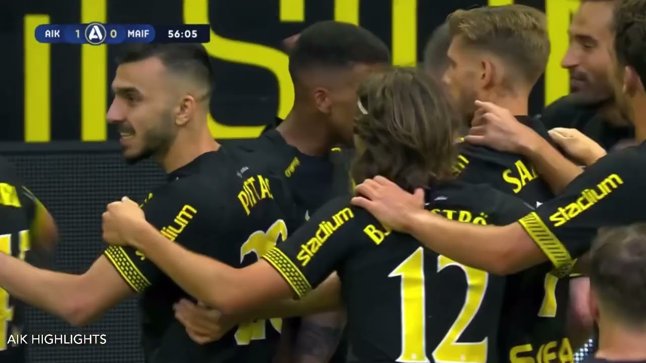 AIK - Mjällby | Omgång 18 2024