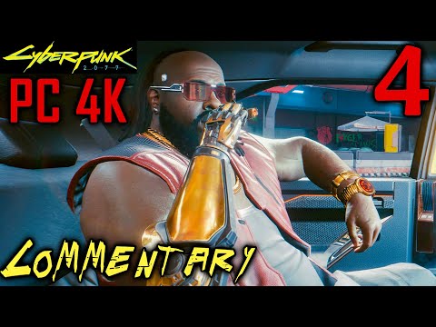 Cyberpunk 2077 Walkthrough Gameplay Part 4 - Ripperdoc & Meeting Rick Ross aka Dex (PC Version 4K)