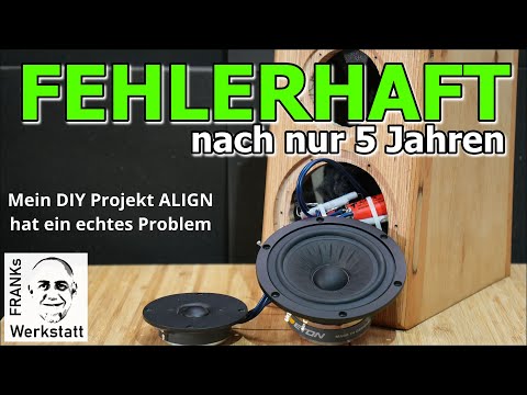 SOMETHING'S WRONG HERE | My DIY speaker "ALIGN" has a real problem | #DIY #speakers