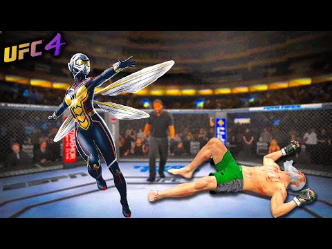 Old Bruce Lee vs. Wasp (EA sports UFC 4)