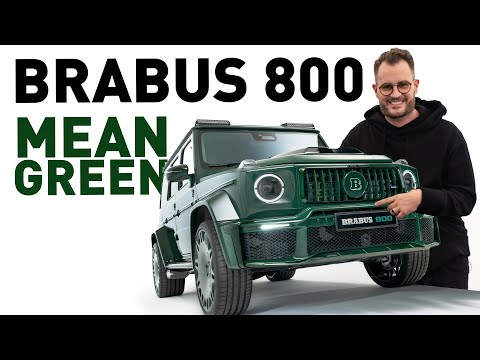 DAS GAB ES NOCH NIE 😱 BRABUS 800 MEAN GREEN!