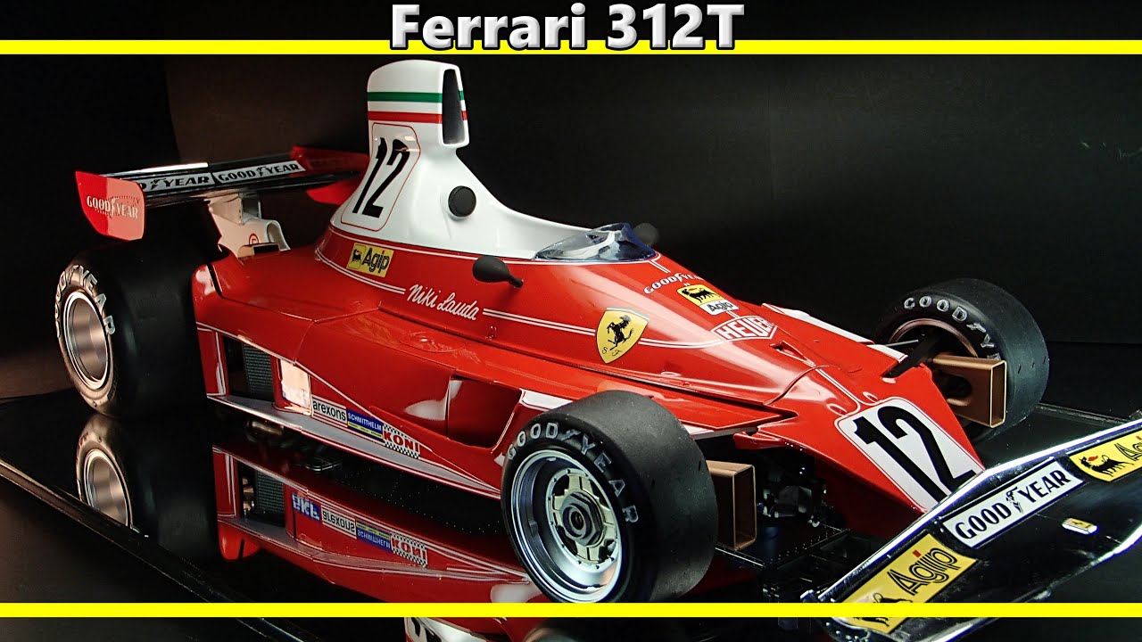 ただの素組み。でも、この赤には跪くはず。 Ferrari 312T / Niki Lauda / Tamiya 1/12 ASMR