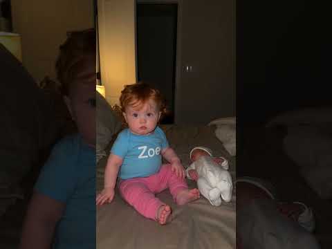 Wait until you see how this toddler reacts to meeting her brand new baby sibling for the very fir