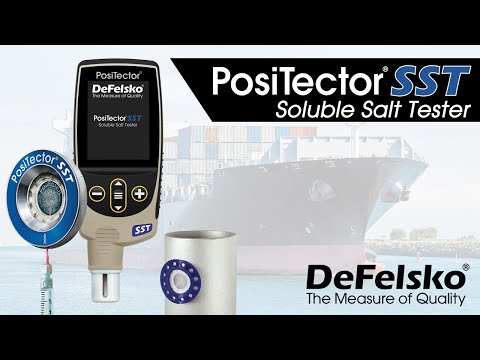 DEFELSKO How to Measure Salt Contamination with the PosiTector SST Soluble Salt Tester