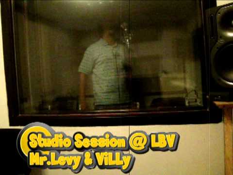 Mr.Levy & Villy studio session@ LBV
