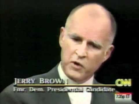 Jerry Brown on Bill Clinton