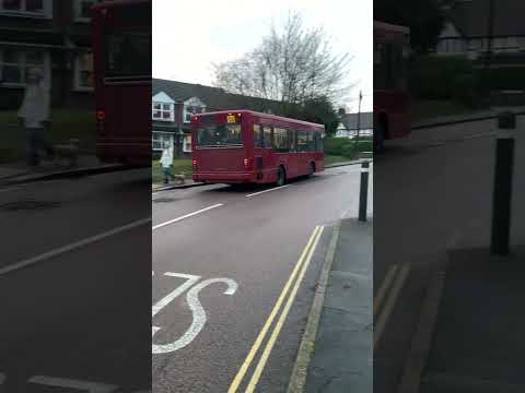 Red Eagle I Dennis Dart MPD Plaxton Pointer 2 I AA53 GHA I on the 807 to Redbourn