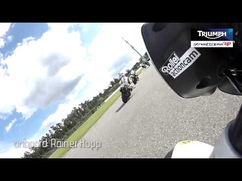 First Lap Hockenheimring (kleiner Kurs) Triumph Street Triple-Cup 2013