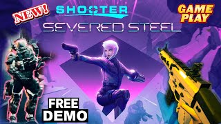 Severed Steel ★ Gameplay all Level ★ PC Steam [ Free Demo ] Neot dynamic Shooter game 2021 ★
