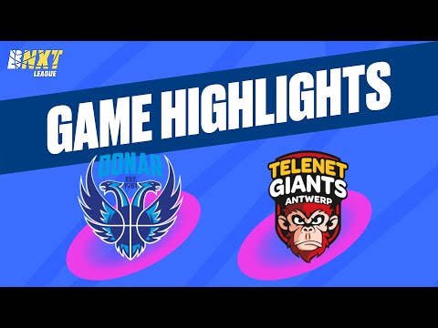 Donar Groningen vs. Telenet Giants Antwerp - Game Highlights