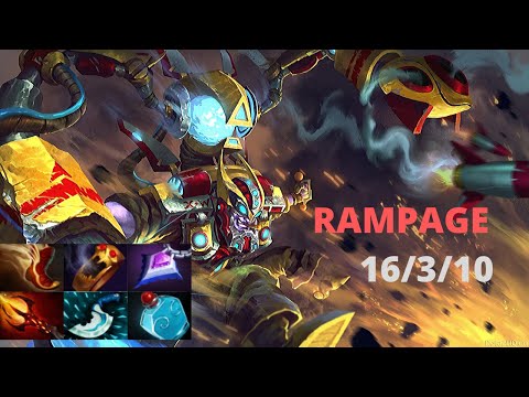Tinker Rampage - Quoarine Dota 2