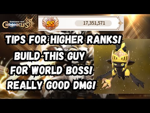 SS Rank World Boss Run! More Tips! [Summoners War: Chronicles]