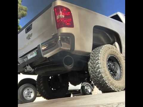 Lmm duramax 3in down pipe before and after