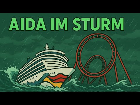 AIDA KREUZFAHRT 🌊 Sturm auf See! Achterbahn-Feeling 🚢😱 | Seegang hautnah erleben!