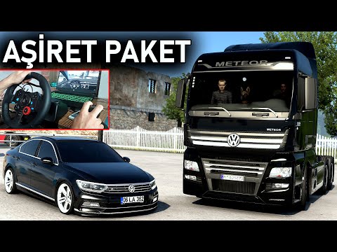 AŞİRETE VOLKSWAGEN TIR ALDIK ! PASSAT MUAYENE ETS 2 MOD