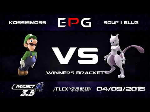 ePG Monthly - KOSSismoss (Luigi) Vs. Souf | Blu2 (Mewtwo) SSBPM (Winners R3) - Project M