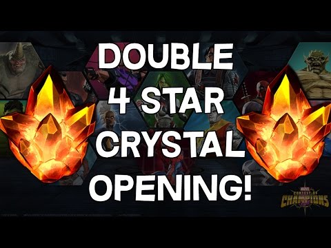 Double 4 Star Crystal Opening! - Marvel Contest of Champions