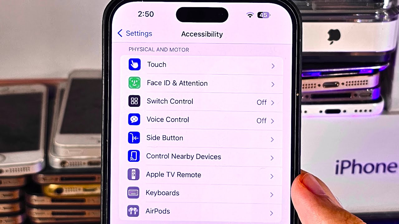 How to enable accessibility features on iPhone