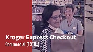 Kroger Express Checkout Commercial (1970s)