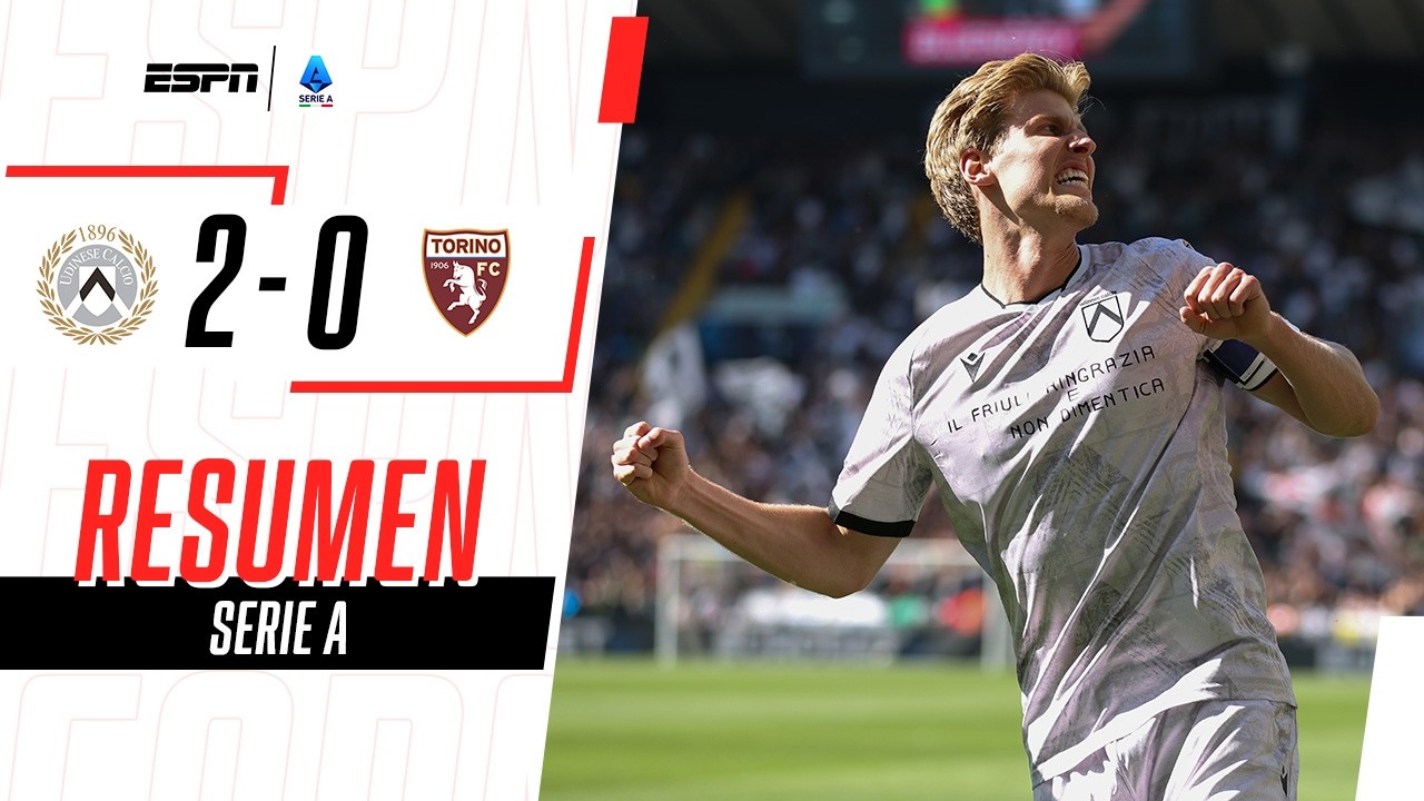 CON GIO SIMEONE DE TITULAR, TORINO CAYÓ EN LA CASA DE UDINESE | Udinese 2-0 Torino | RESUMEN