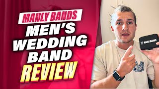 Manly Bands Review - Is it the best men’s wedding ring? (DISCOUNT CODE In Description)