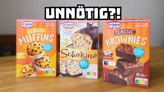 Dr. Oetker Backmischungen im Test: Schokino, Muffins, Brownies
