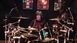 Manowar Hand Of Doom Live Drum Tribute (Three different angles)