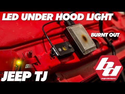 LED Under Hood Light Jeep TJ | Baja Designs