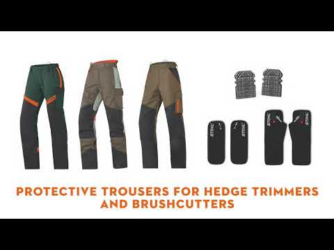 STIHL Brushcutter Trousers & Hedge Trimmer Trousers | Protective Trousers | STIHL PPE | STIHL GB
