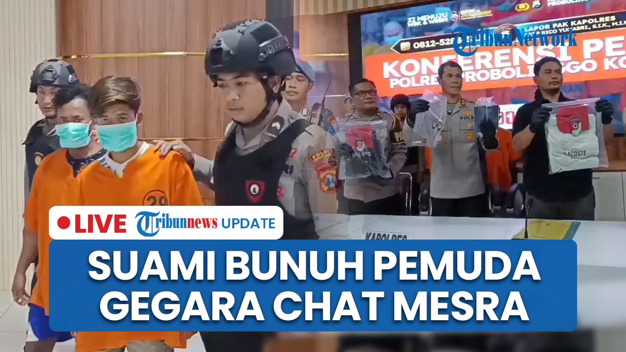 LIVE: Suami Bunuh Pemuda di Probolinggo gegara Kirim Chat 'Sayang' ke DM Tiktok Istri Pelaku