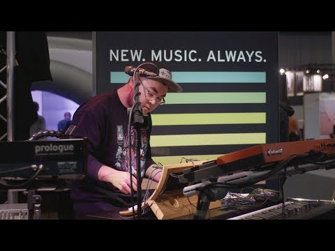 Gameboy Music mit VAULT KID und der KORG volca Serie (Live Show Musikmesse Frankfurt 2018)