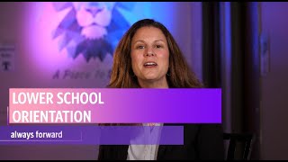 TCS Lower School Orientation (2021 - 2022)