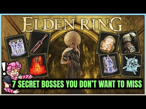 Elden Ring - 7 INCREDIBLE Optional Bosses You Don't Want to Miss - Hidden Weapons & Armor Location!