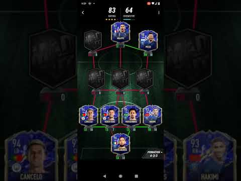 Madfut 22 Team of The Years TOTY Squad Builder #shorts