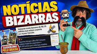 NOTÍCIAS BIZARRAS  PROGRAMA BAGUAL DO GAUDÊNCIO