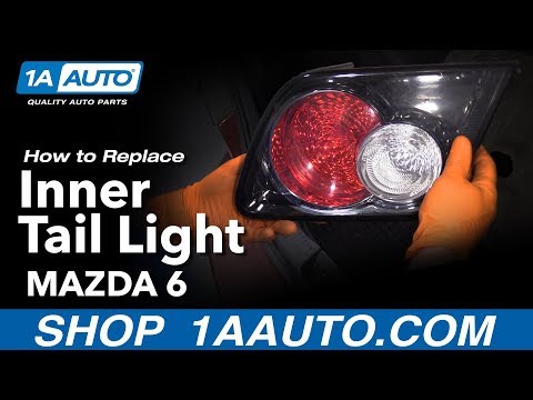 How to Replace Inner Tail Light 02-07 Mazda 6