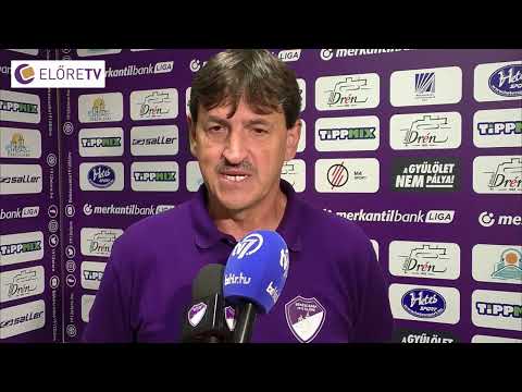 Edzői nyilatkozatok: Békéscsaba 1912 Előre - Meton-FC Dabas SE 3-0 (1-0)