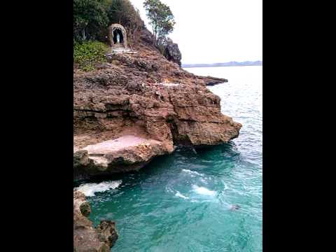 Cliff Diving in Guimaras